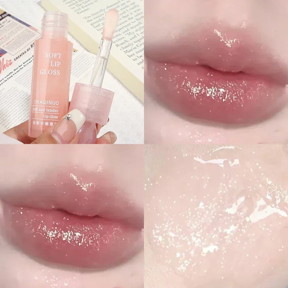 Rynx | Moisturizing Mirror Lip Gloss Liquid Lipstick Waterproof Sexy Glitter Lip Oil Lipsticks Women Makeup Lip Lacquer Korean Cosmetics