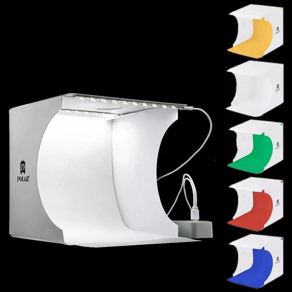 Lisslune | Mini Foldable Led Light Photo Studio Box