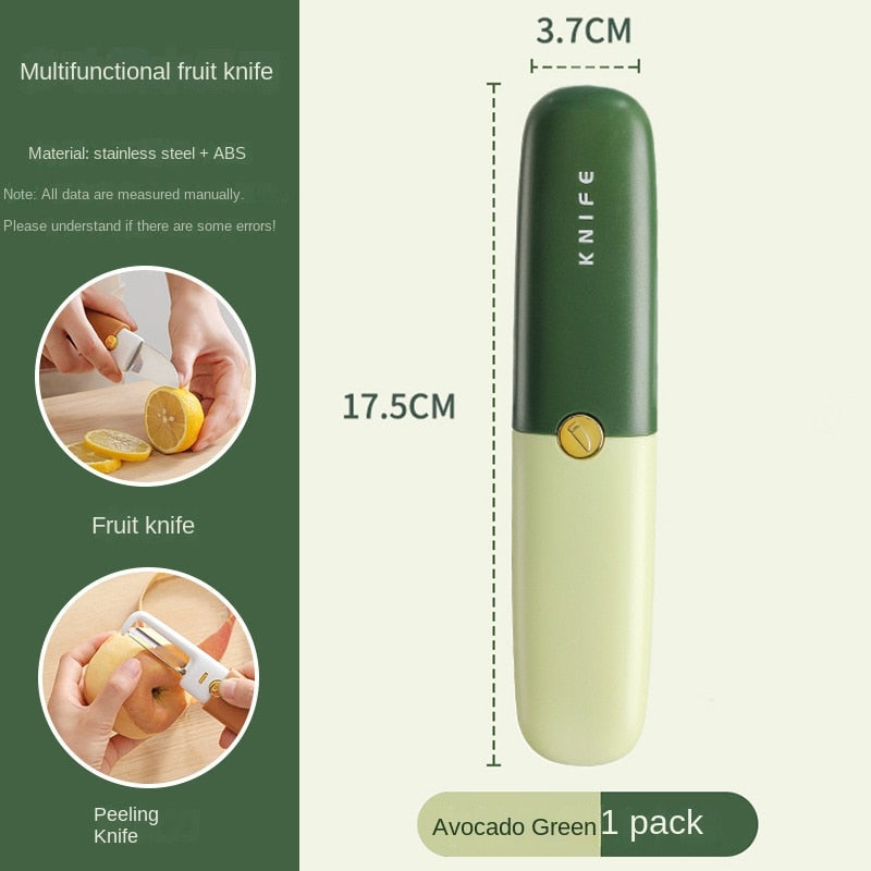 Lisslune | 2in1 Vegetable Peeler Home Chef Mini Knife