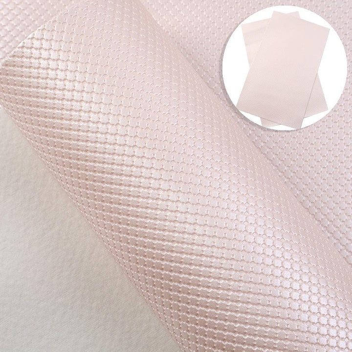 Lisslune | Argyle Patent Faux Leather Craft Sheet - Perfect for DIY Projects, 20*33cm