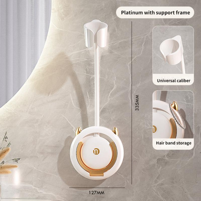 Lisslune | Mounted Universal Self-Adhesive Hair Dryer Holder