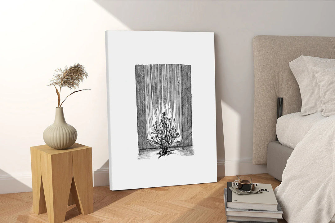 Lisslune | Bush Canvas Poster
