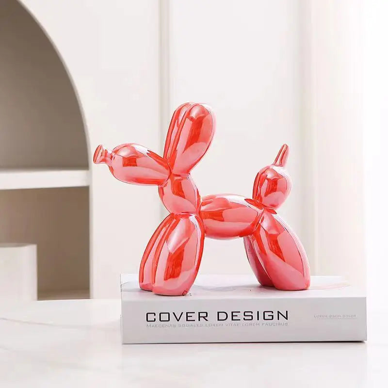 Lisslune | – Small dog sculpture made of balloons