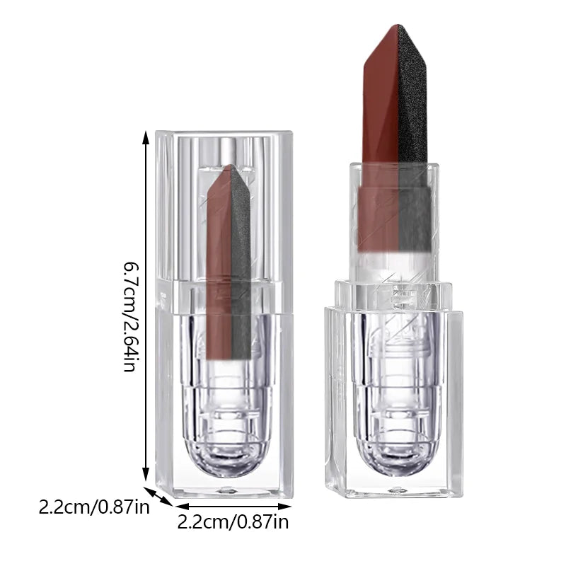 Rynx | Lipstick Waterproof Long-lasting Moisturizing Matte Non-sticky Cup Pearl Diamond Lip Color Red Sexy Lip Makeup