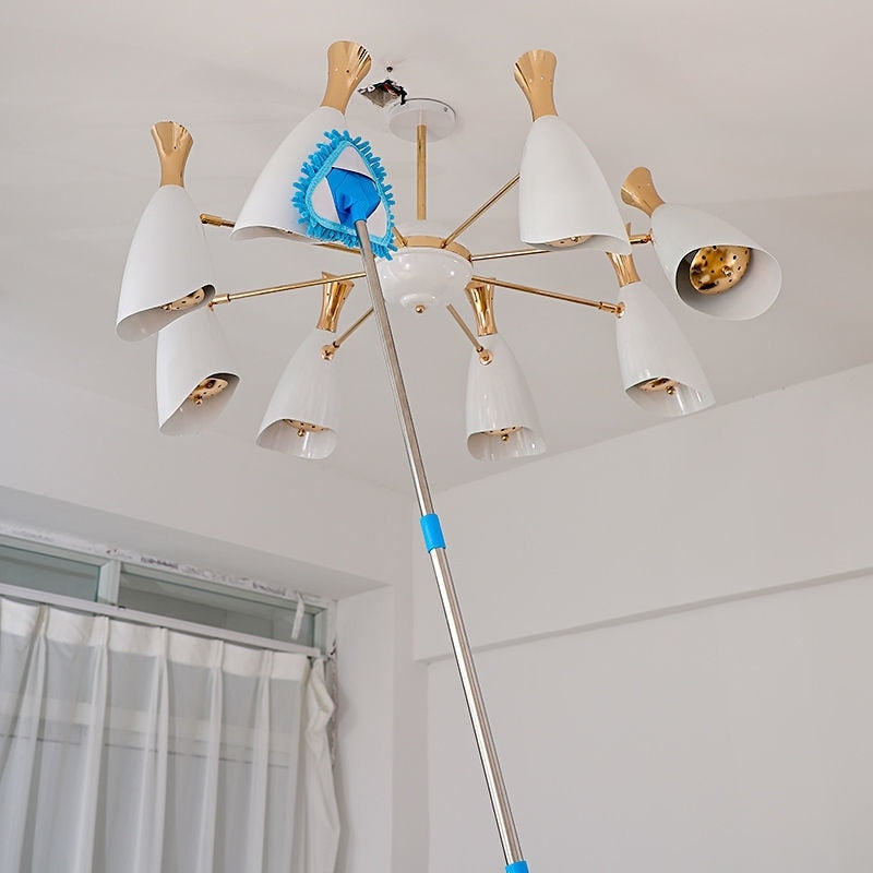 Lisslune | Rotatable Telescopic Stainless Steel Cleaning Mop