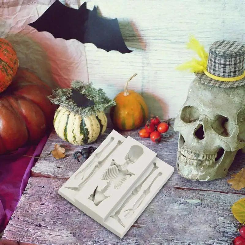 Lisslune | Creepy Creative Skeleton Silicone Mold for Baking and Crafting Adventures