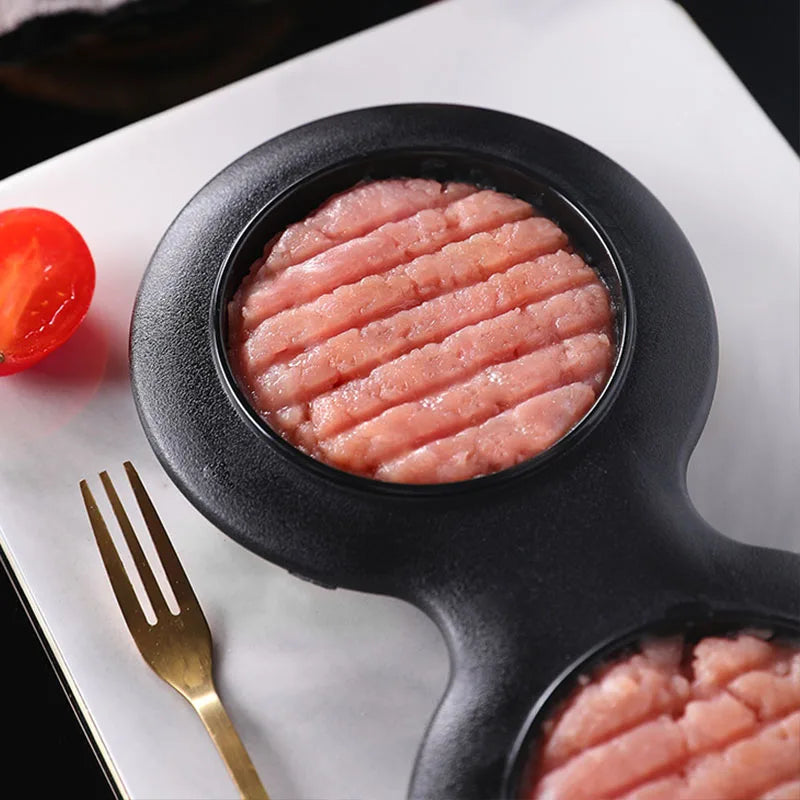 Lisslune | Ultimate Double Grid Burger Rice Ball Molding Gadget