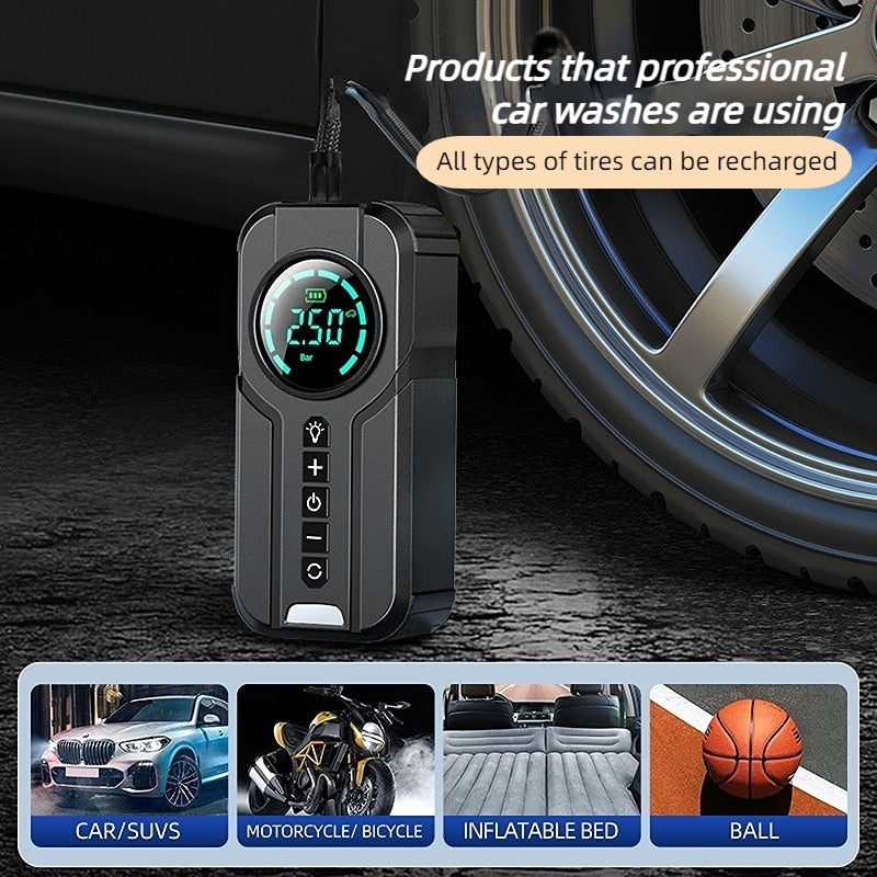 Lisslune | CarBoost Smart Digital Tire Inflator