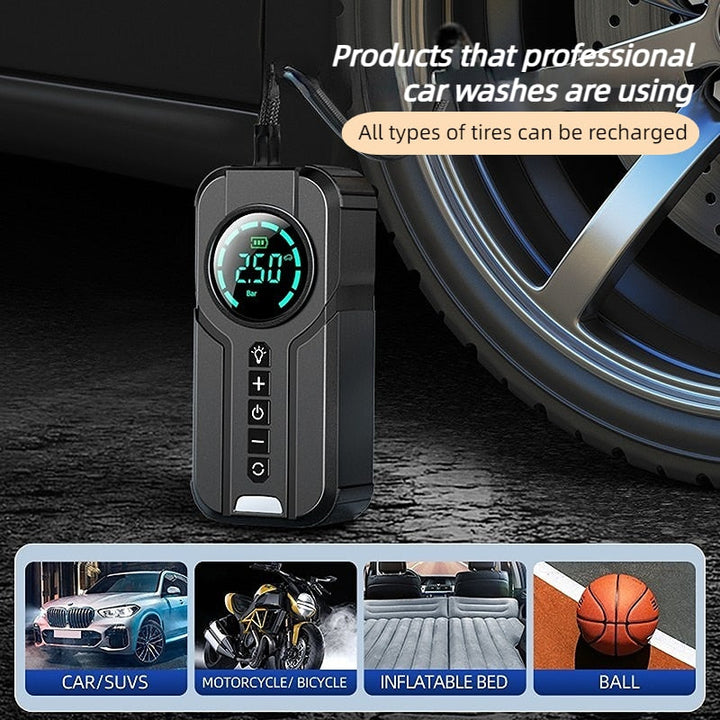 Lisslune | CarBoost Smart Digital Tire Inflator