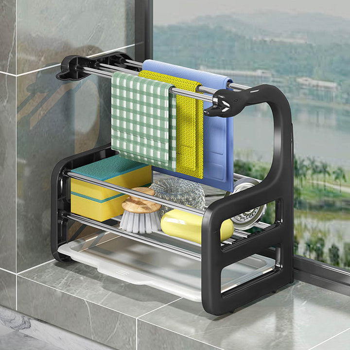 Lisslune | Creative Kitchen Sponge Holder Drain Rack