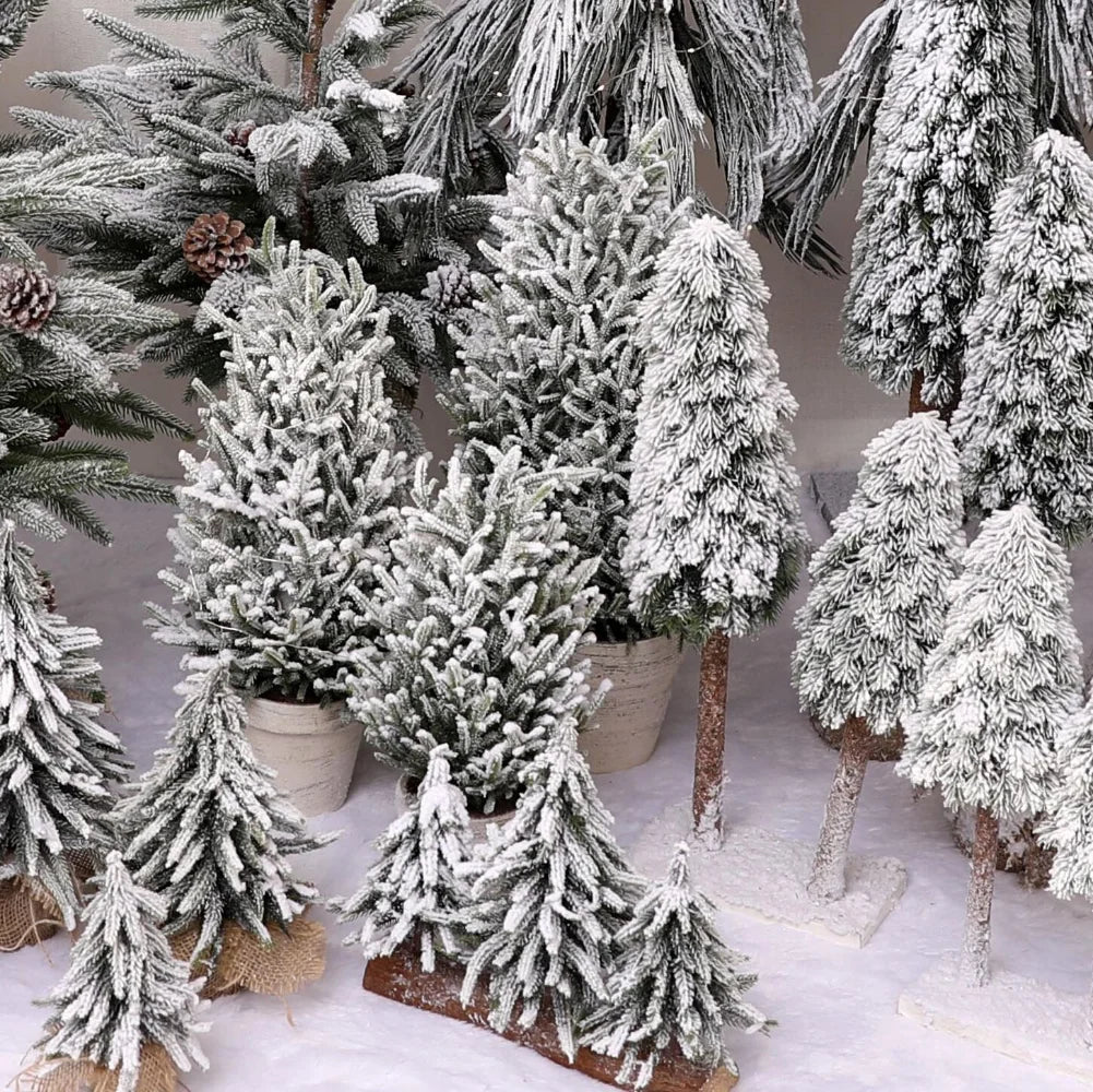 Rynx | Mini PE Christmas tree decoration Pine Topping Table Christmas tree Christmas home Party Wedding decoration New Year's gift