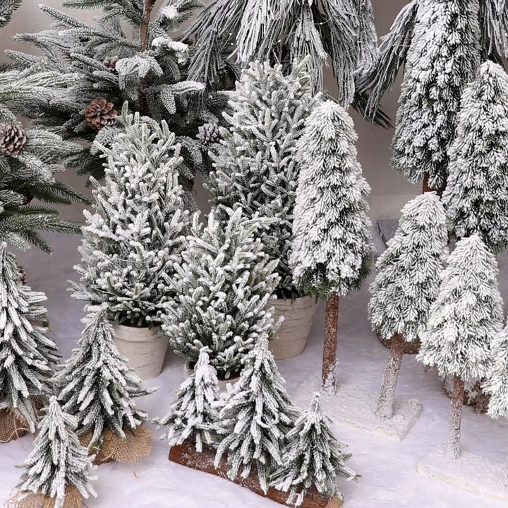 Rynx | Mini PE Christmas tree decoration Pine Topping Table Christmas tree Christmas home Party Wedding decoration New Year's gift