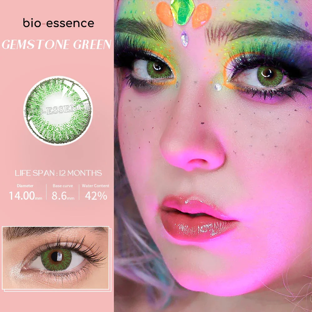 Rynx | 1 Pair Colored Contact Lenses for the Eyes Free Shipping Brown Lens Blue Lenses Gray Contact Lenses Fashion Lenses Korean Lenses