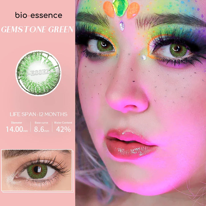 Rynx | 1 Pair Colored Contact Lenses for the Eyes Free Shipping Brown Lens Blue Lenses Gray Contact Lenses Fashion Lenses Korean Lenses
