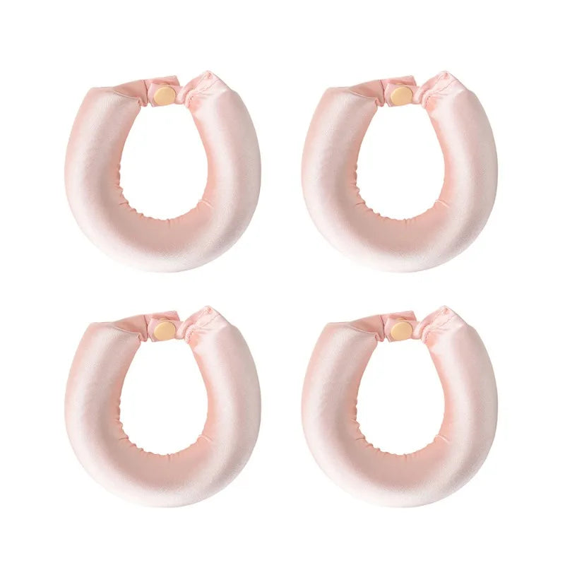 Rynx | No-Heat Flexi Curling Rod Curler for Sleeping Heatless Curlers for Hair Satin-covered Overnight Curlers Hair Rollers Hairband