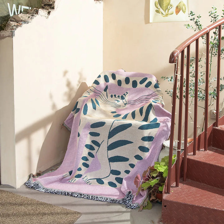 Lisslune | Art Cat Blanket