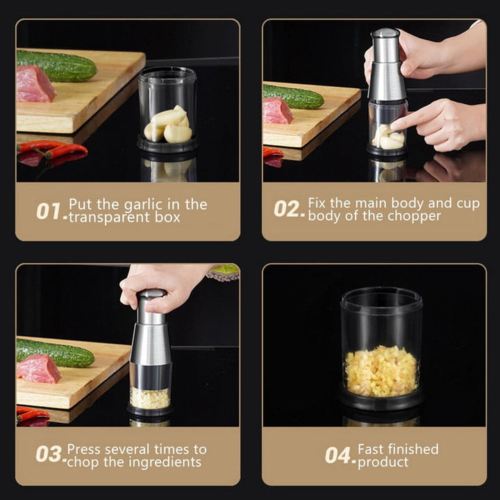 Lisslune | Handheld Manual Food Chopper Slicer
