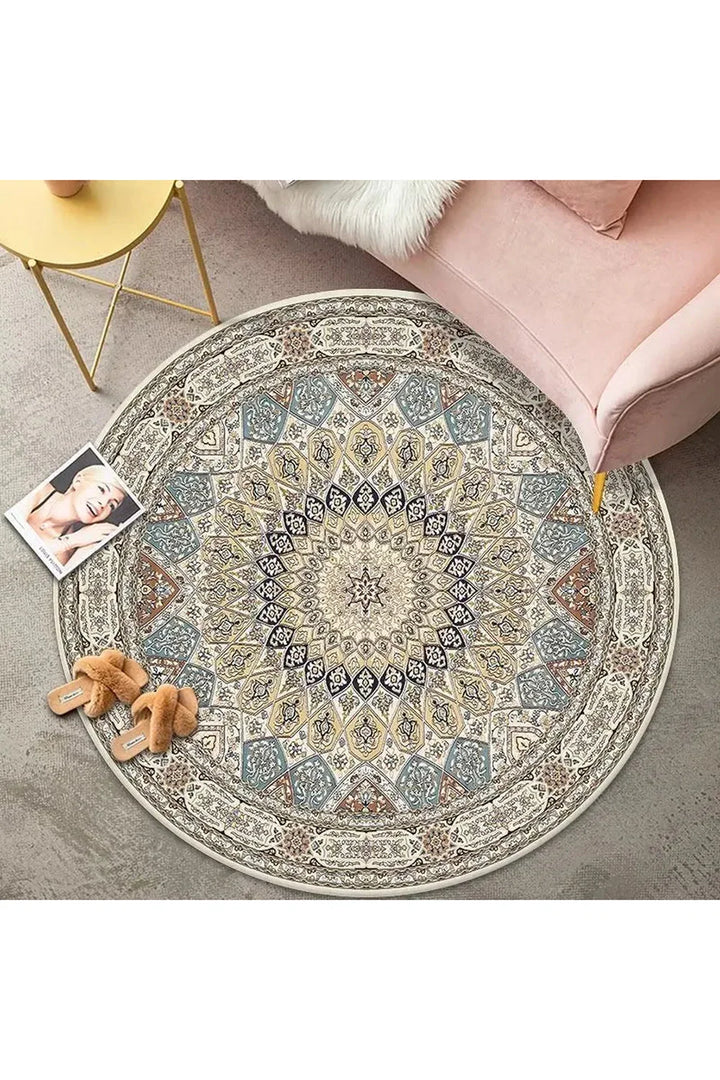 Lisslune | Soft Round Rug