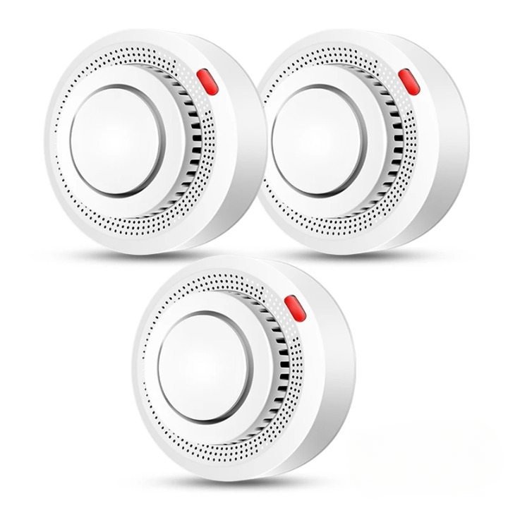 Lisslune | Smart WiFi Smoke Detector Fire Alarm 85dB – SafeSense