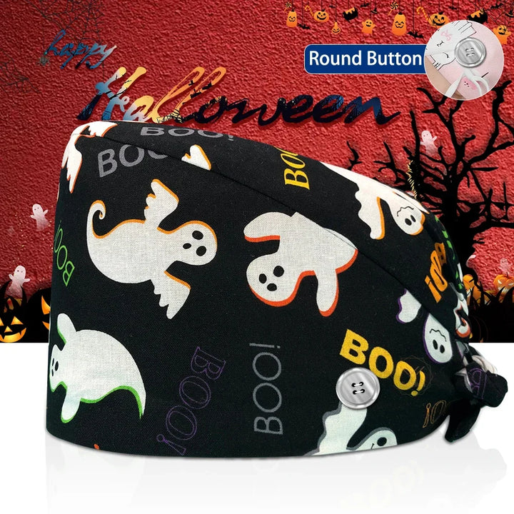 Lisslune | Surgical Skull Print Apron with Adjustable Design and Button