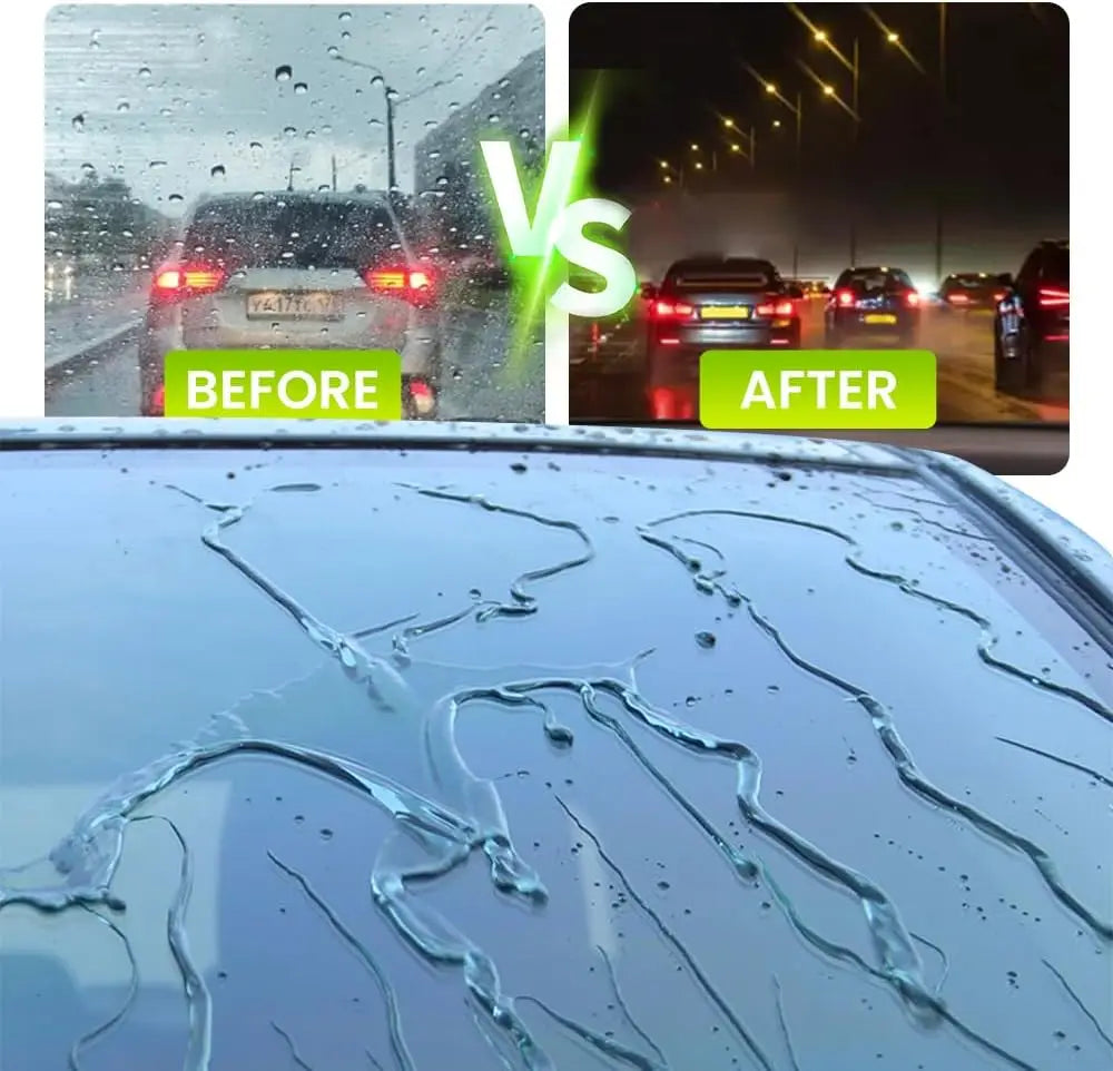 Rynx | Automotive Oil Film Cleaning Brush 150ML Glass Cleaning Board Car Window Glass Oil Film Cleaner Auto Glass Oil Film Cleaner