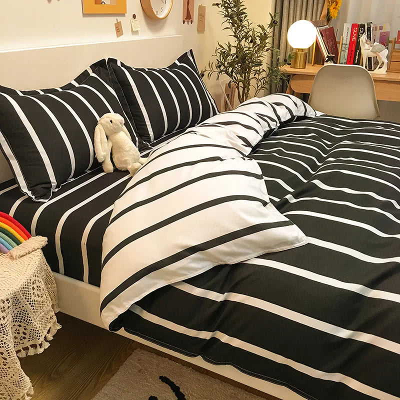 Rynx | Bedding Set Bedding 2 Bedroom Duvet Cover For Girls Adults Bedspread Bed Sheet Quilt Cover King 220x240 Cover