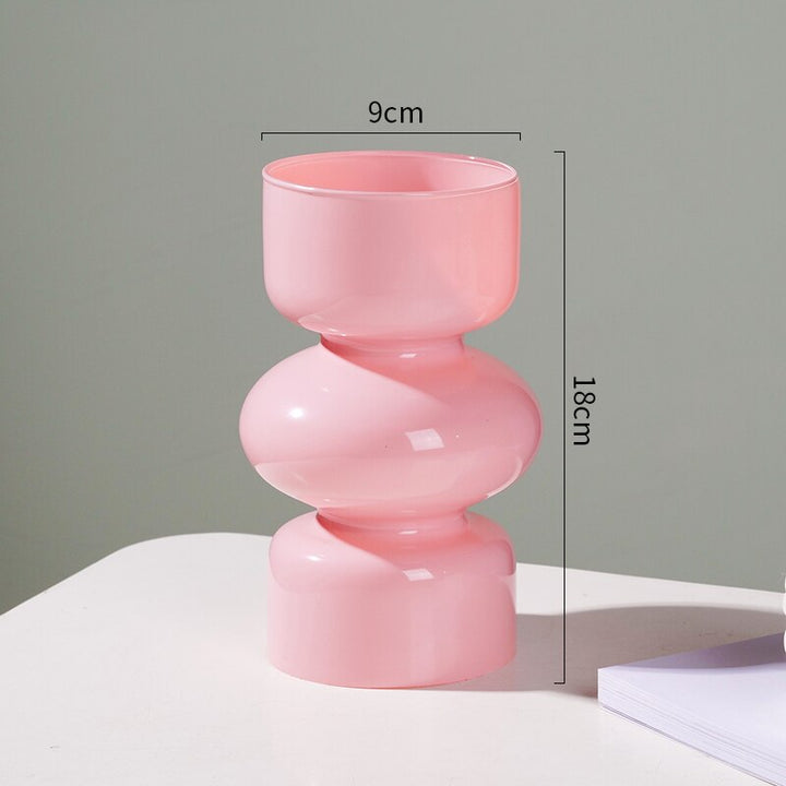 Lisslune | Glass Animal Vase - Multicolor