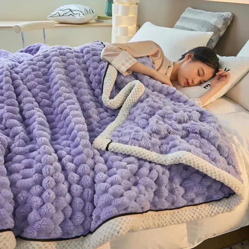 Lisslune | TurtleVelvet | Autumn Flannel Blanket