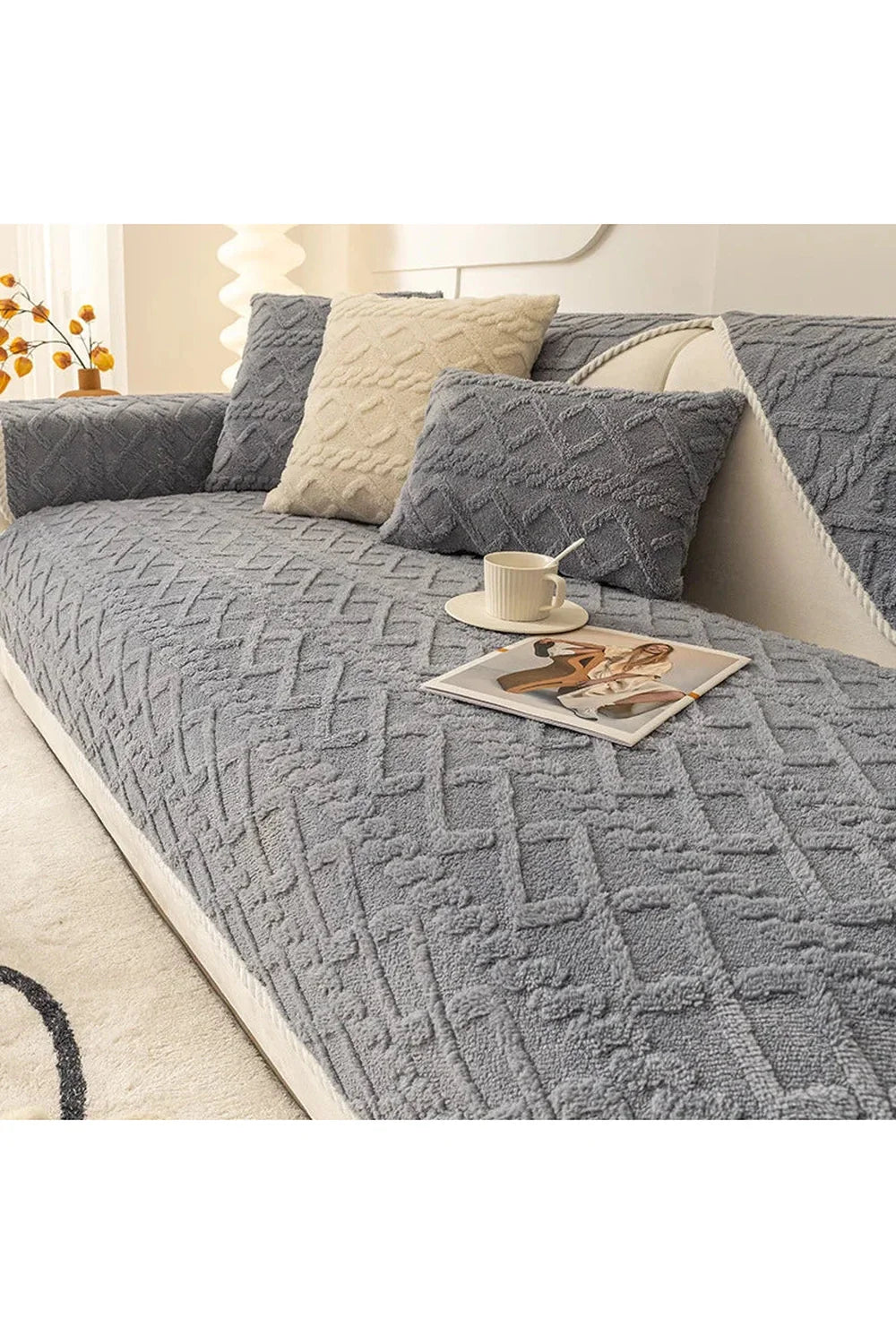 Lisslune | Jacquard Sofa Blanket