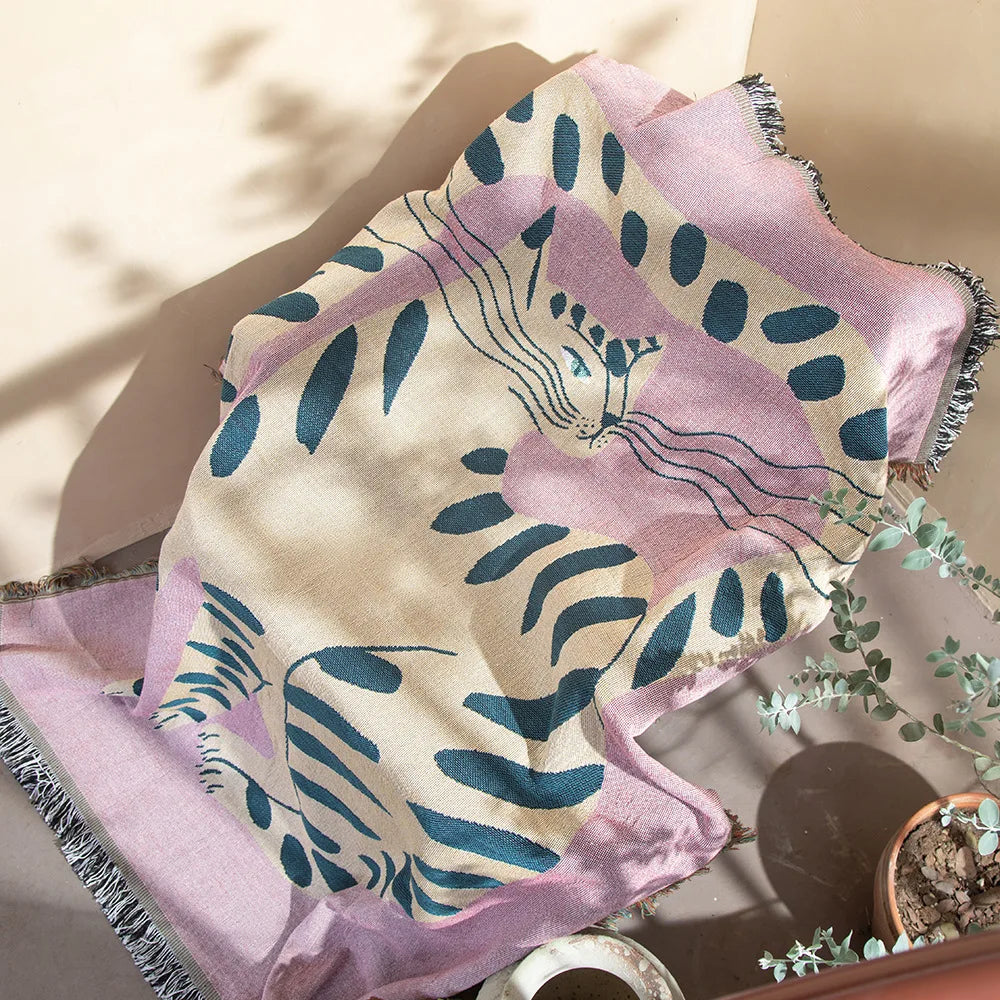 Lisslune | Art Cat Blanket