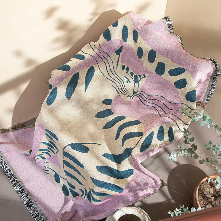 Lisslune | Art Cat Blanket