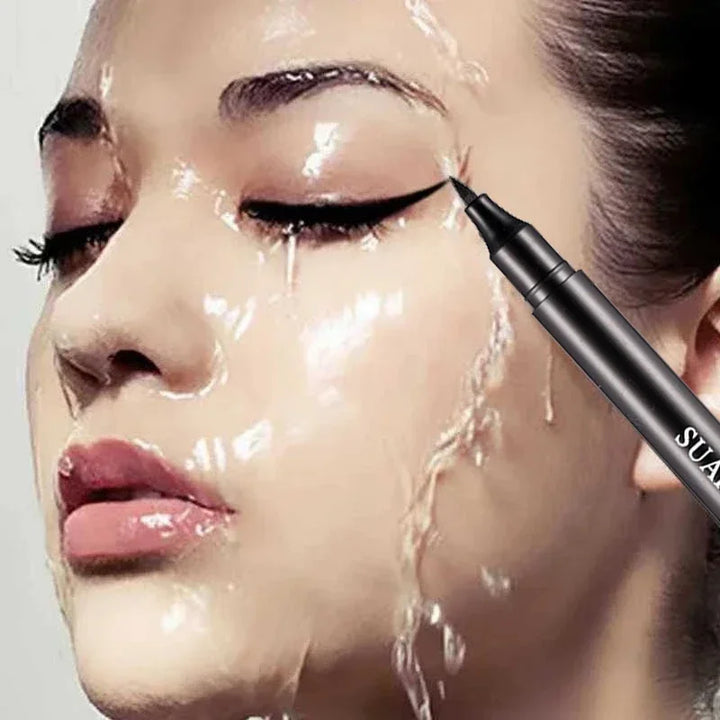 Rynx | Waterproof Eyeliner Black Liquid Long-lasting Eyeliner Pencil Quick Drying No Bleeding Natural Eyeliner Liquid Pen Cosmetics Tools