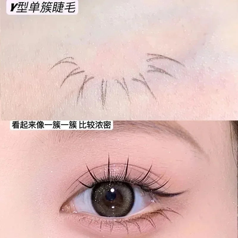 Rynx | Ultra-fine head liquid eyeliner pen sweat-proof long-lasting lying silk worm pen matte black eyeliner under eyelashes makeup cosmetics