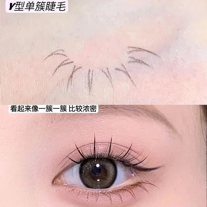 Rynx | Ultra-fine head liquid eyeliner pen sweat-proof long-lasting lying silk worm pen matte black eyeliner under eyelashes makeup cosmetics