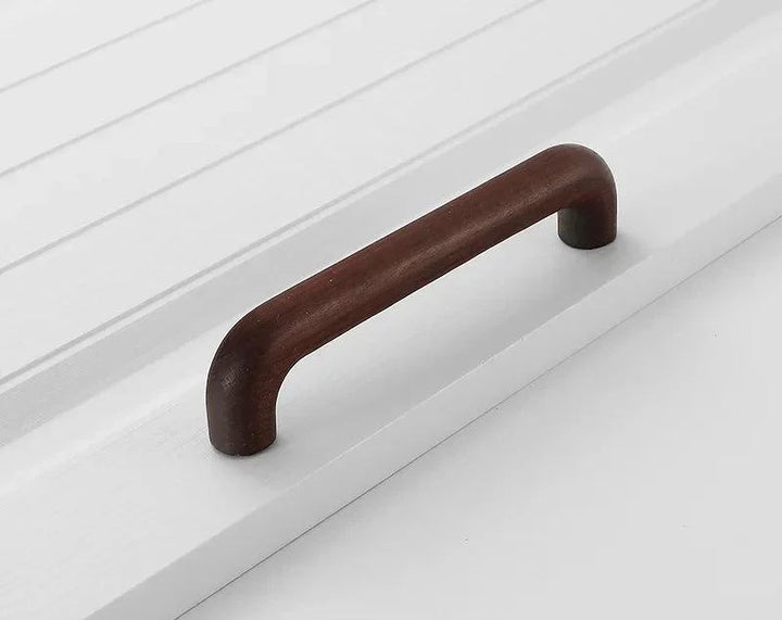 Lisslune | Chic Wooden Cabinet Knobs - Distinctive Walnut & Beech Drawer Handles for Elegant Home Interiors