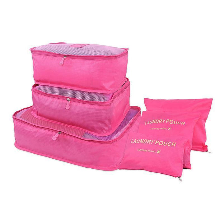 Lisslune | Travel Smart: versatile 8/6/1-piece organizer set for effortless packing