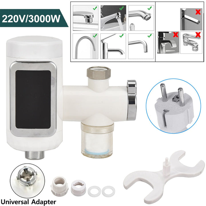Lisslune | Universal Instant Fast Water Heater Faucet