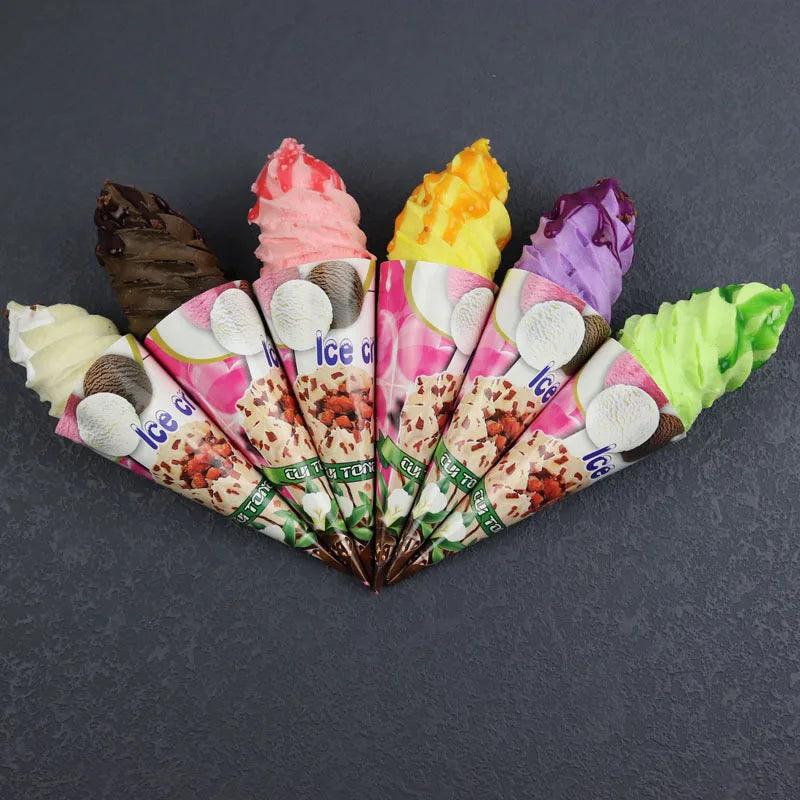 Lisslune | Summer Delight: 6-Piece Artificial Ice Decoration for Events and Displays
