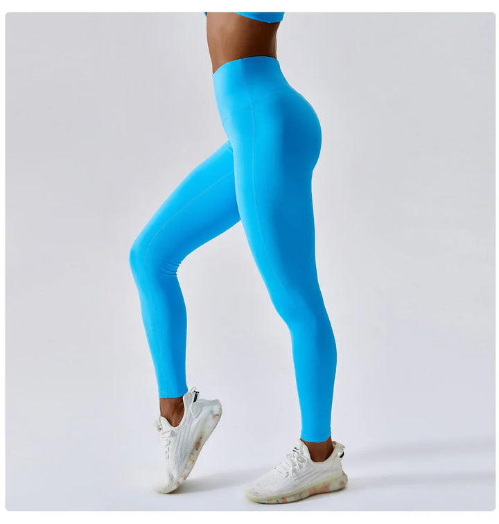 Lisslune | Breathable Push-Up Yoga Leggings with Peach Lift