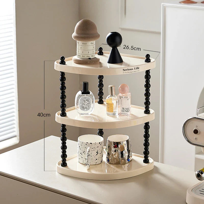 Rynx | INS Style multilayer storage shelf bathroom countertop cosmetic display desktop cup storage rack aromatherapy perfume holder