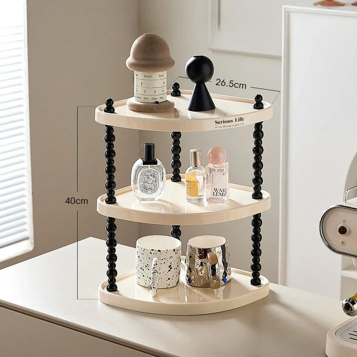 Rynx | INS Style multilayer storage shelf bathroom countertop cosmetic display desktop cup storage rack aromatherapy perfume holder