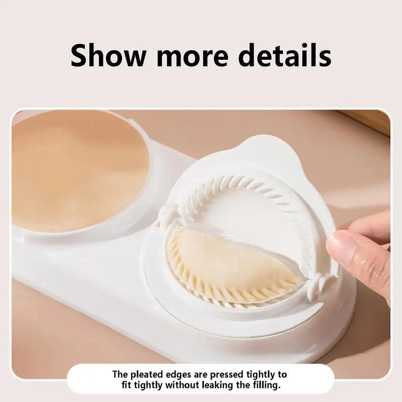 Lisslune | Dual-Function Dough Press Modelling Dumpling Maker Set