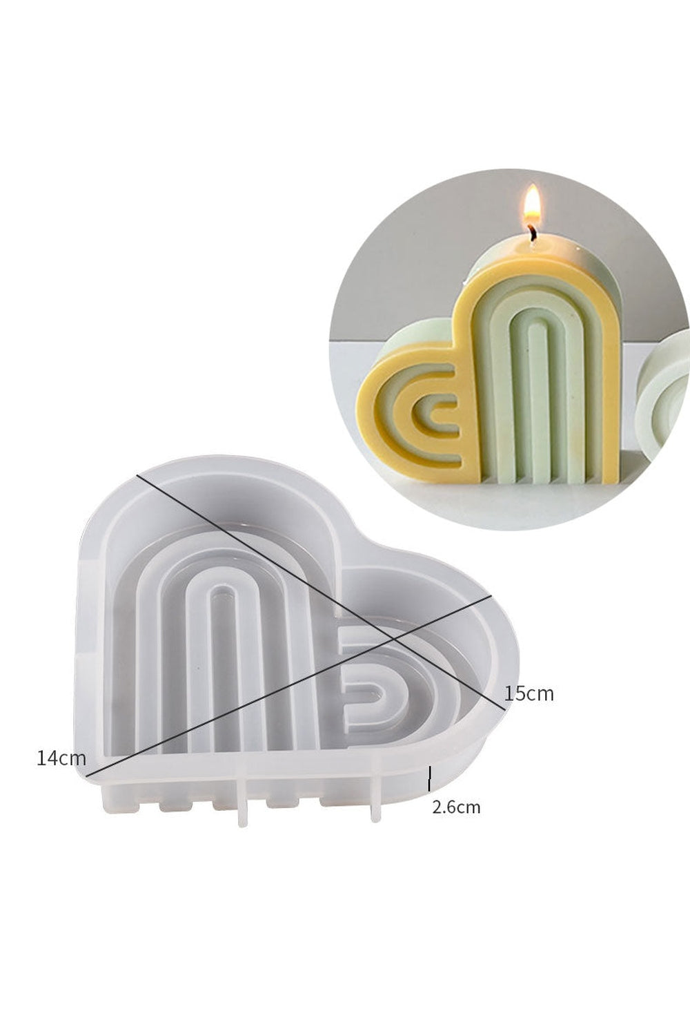 Lisslune | candle making mold