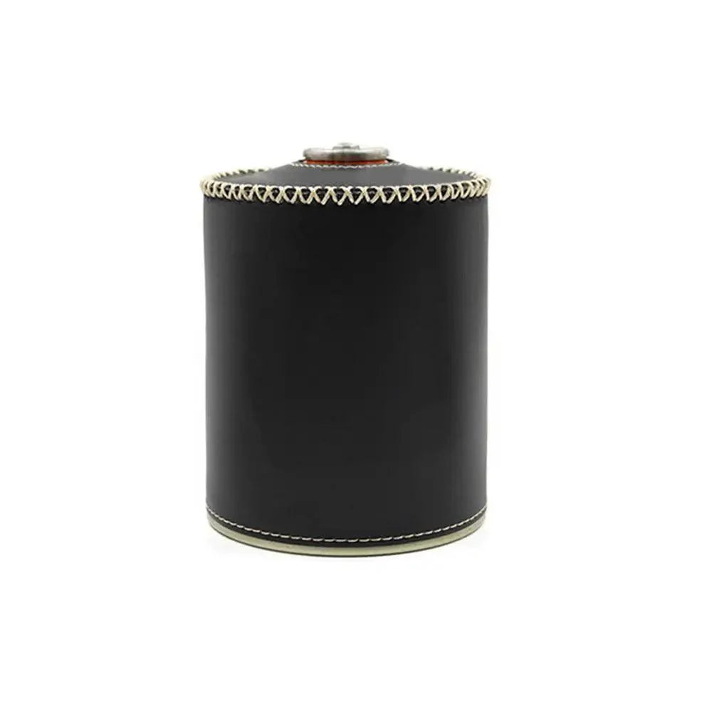 Lisslune | Retro Chic Leather Gas Can Cover - Stylish Air Bottle Protection