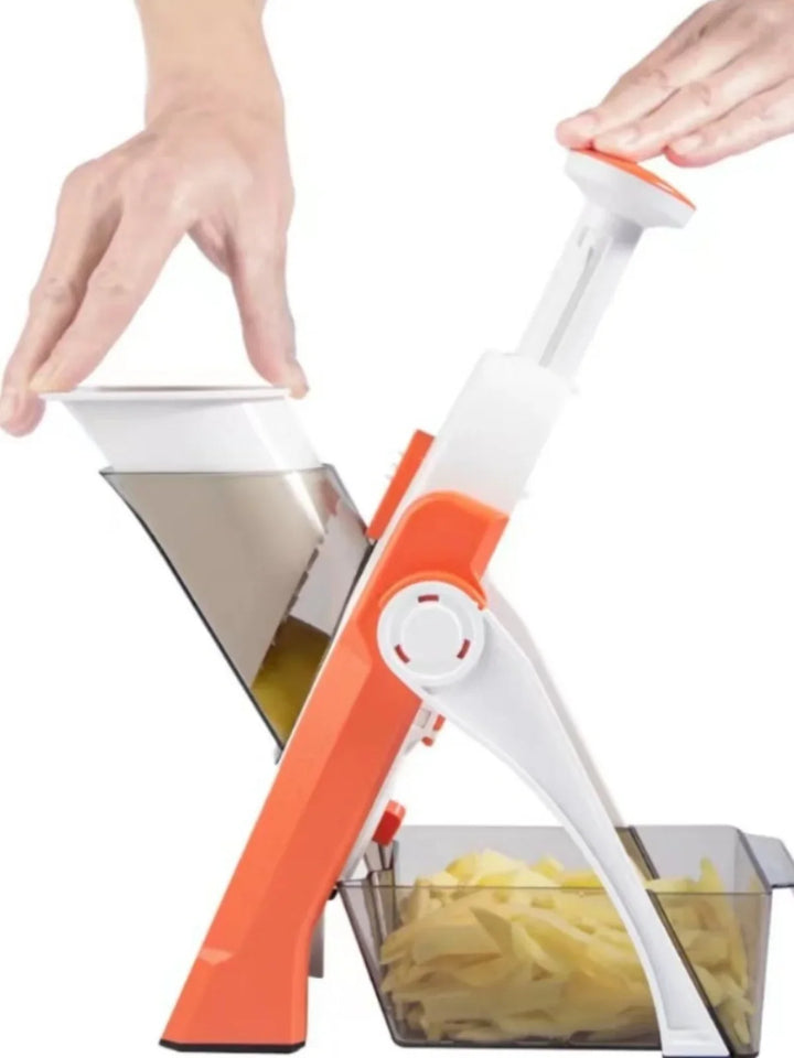 Lisslune | Safe 5-in-1 Vegetable Cutter with Collecting Container 1+1 Free