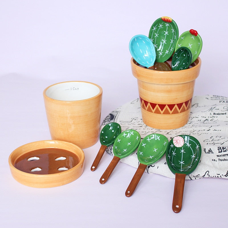 Lisslune | Cactus Spoon Measuring Set