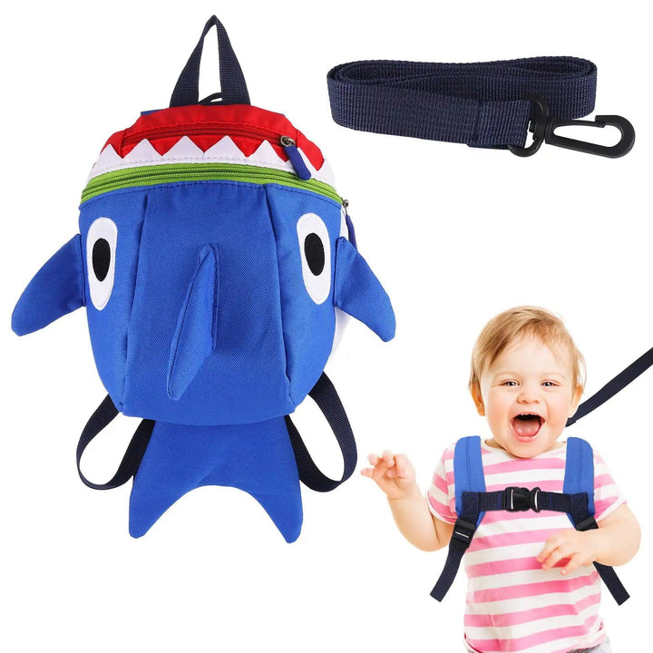 Lisslune | Kids adventure safety backpack with linen harness for explorers