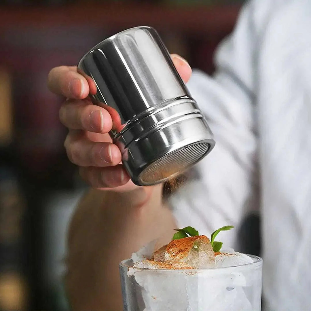 Lisslune | Stylish stainless steel spice dispenser for gourmet chefs