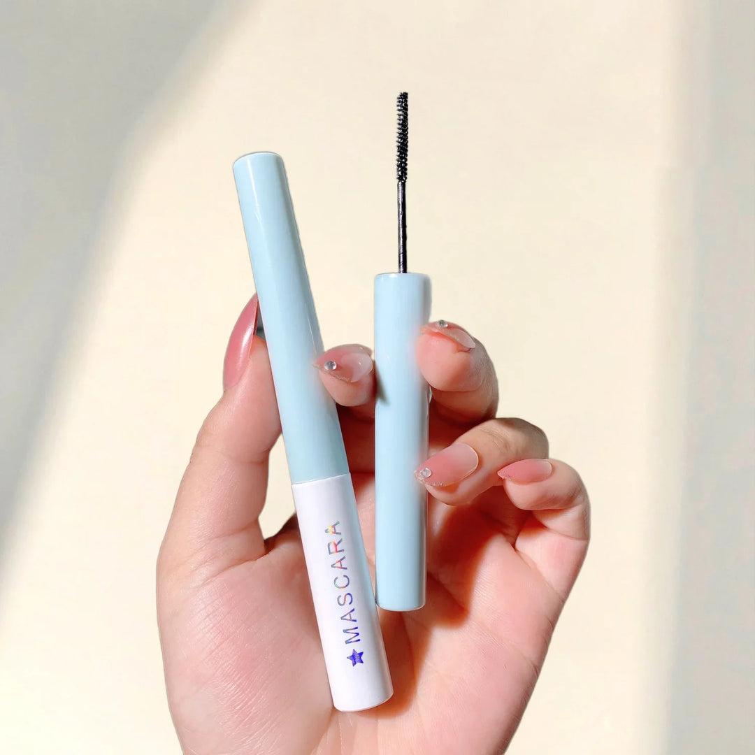 Rynx | Black Head Mascara Ultra-fine Small Brush Lengthening 3D Lashes Eyelash Extension Eye Lashes Long-lasting Black Color Mascara