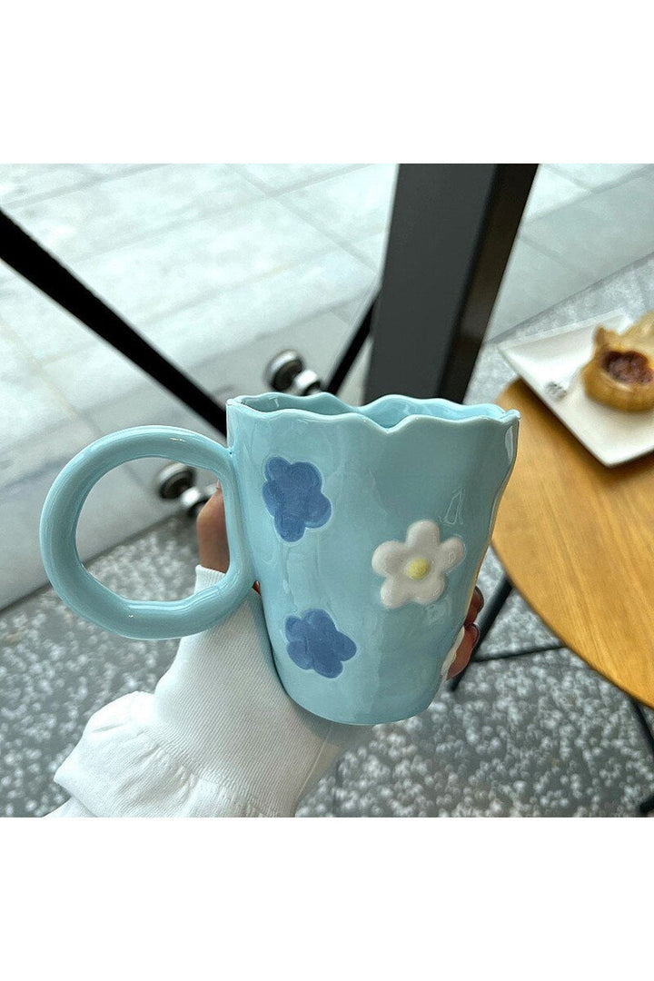 Lisslune | floral coffee cup